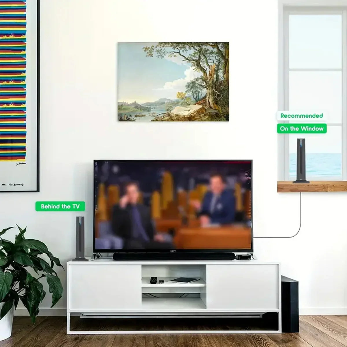 SkyBeam™ – Trådlös HD- & 4K-antenn för kristallklar TV
