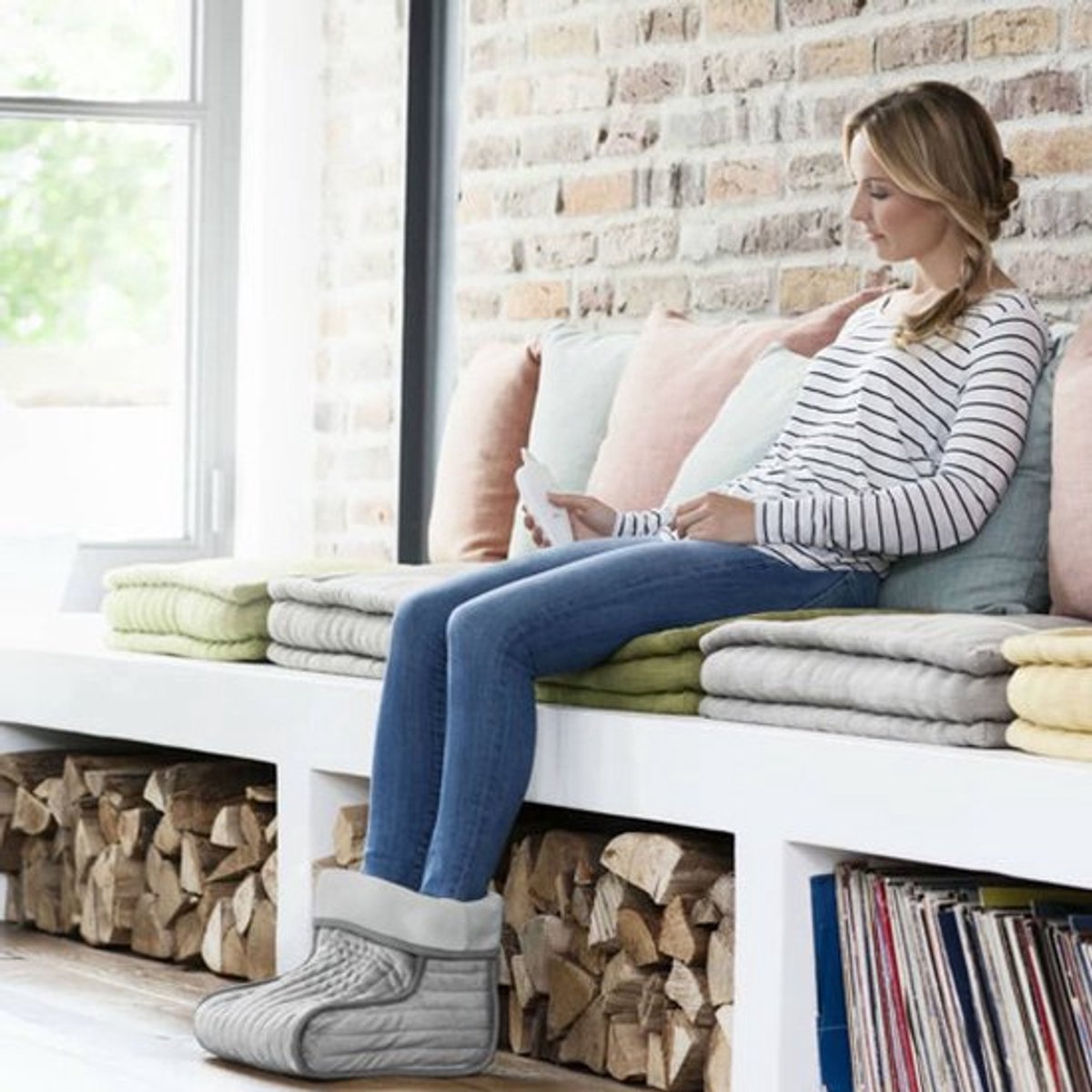 VärmeToff™ – Pehmeä lämpö rentoutuneille jaloille