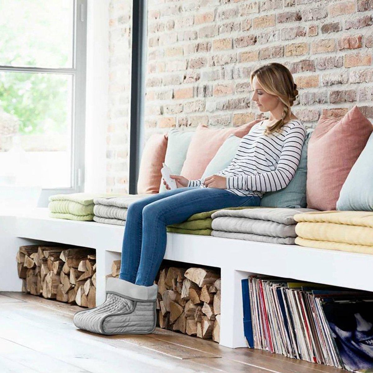 VärmeToff™ – Pehmeä lämpö rentoutuneille jaloille