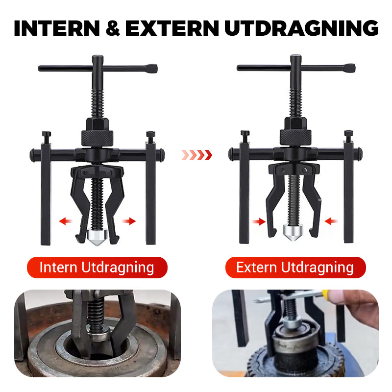 TriGrip™ – 3-Adapters for Bearings and Bushings
