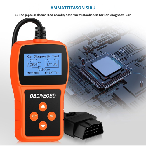 AutoDiag™ – Suora autodiagnoosi ilman puhelinta tai sovellusta