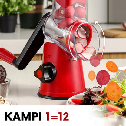 TurboRaastin™ – Käsikäyttöinen raastin, joka raastaa jopa 12× nopeammin