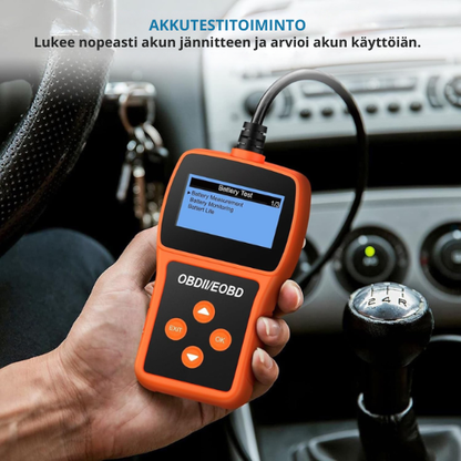 AutoDiag™ – Suora autodiagnoosi ilman puhelinta tai sovellusta