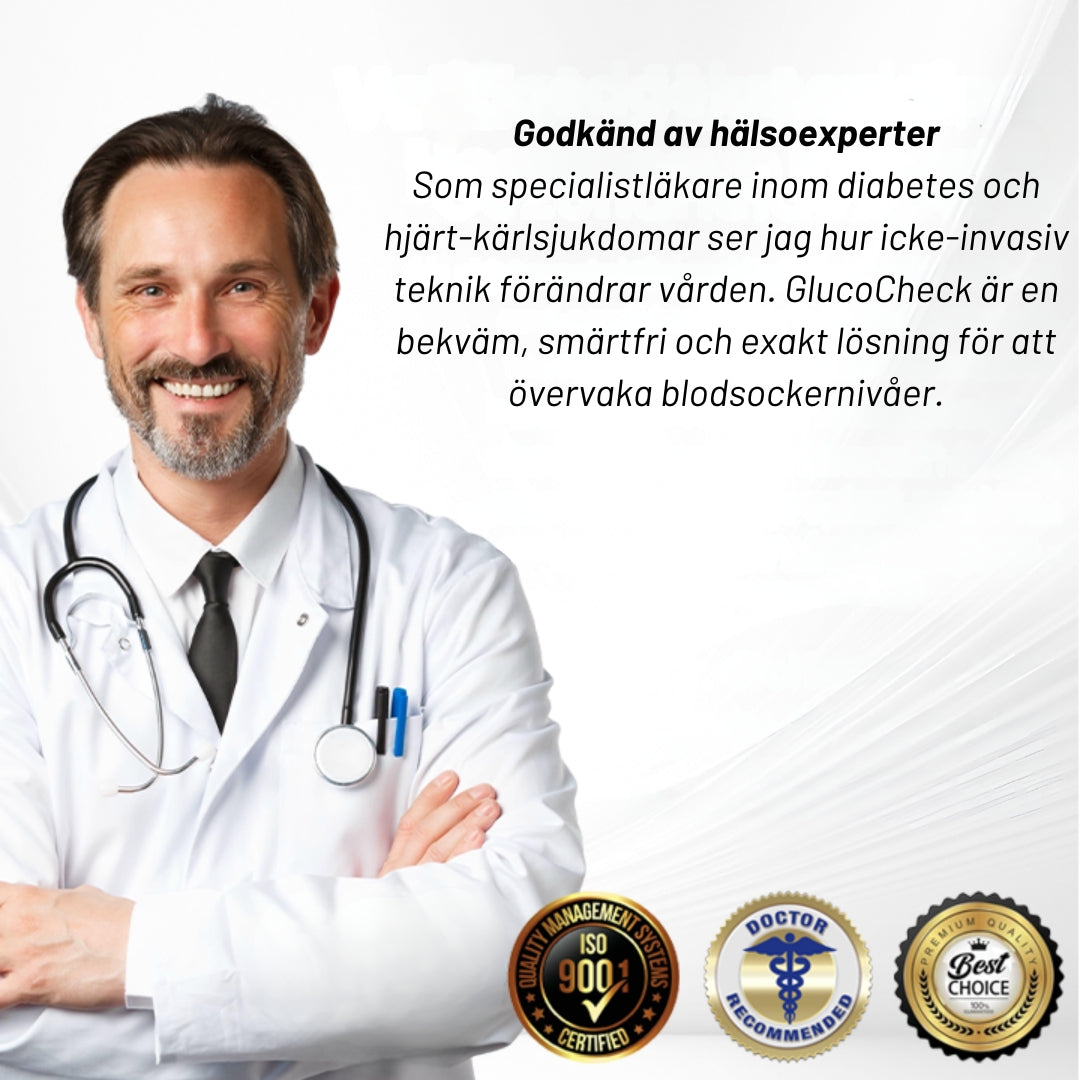 GlucoCheck – Hetkellinen näkemys terveydestäsi, milloin tahansa ja missä tahansa