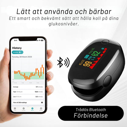 GlucoCheck – Hetkellinen näkemys terveydestäsi, milloin tahansa ja missä tahansa