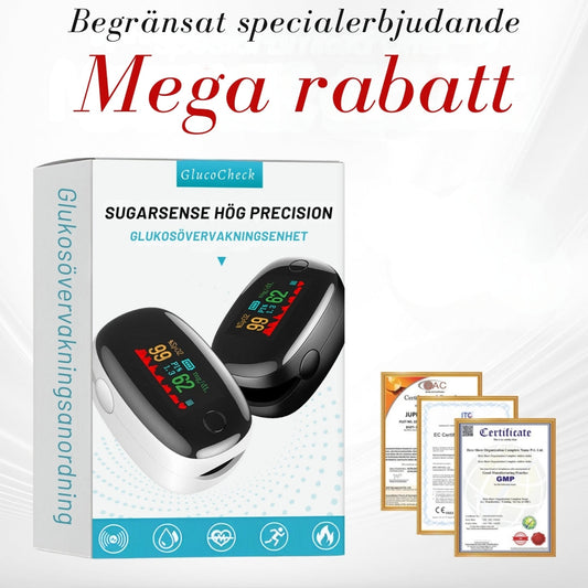 GlucoCheck – Hetkellinen näkemys terveydestäsi, milloin tahansa ja missä tahansa