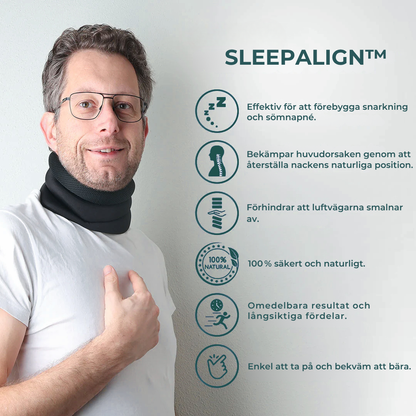 SleepAlign™ – Niskatuki nukkunin ja unihäiriöiden ehkäisyyn