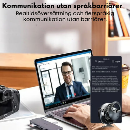 LingoBuds™ – Korvatulpat suoraa käännöstä ilman näyttöä tai vaivaa