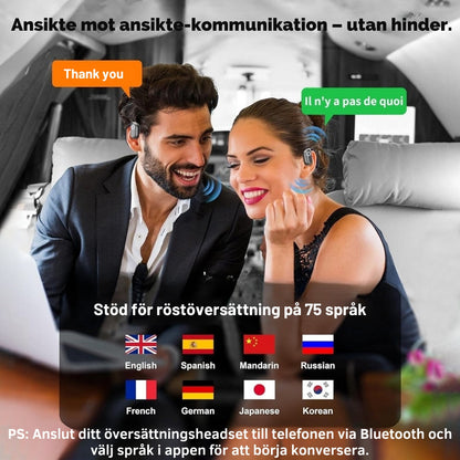 LingoBuds™ – Korvatulpat suoraa käännöstä ilman näyttöä tai vaivaa
