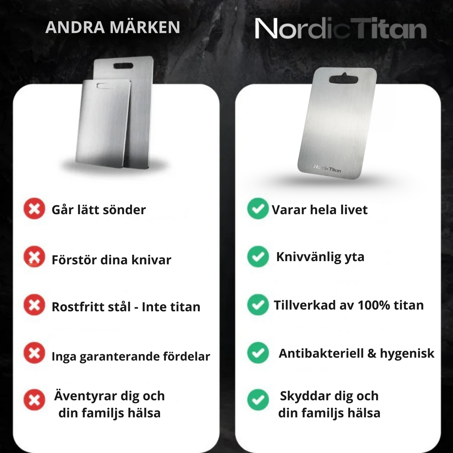 NordicTitan™ – Viimeinen leikkuulautasi, jota tarvitset koskaan