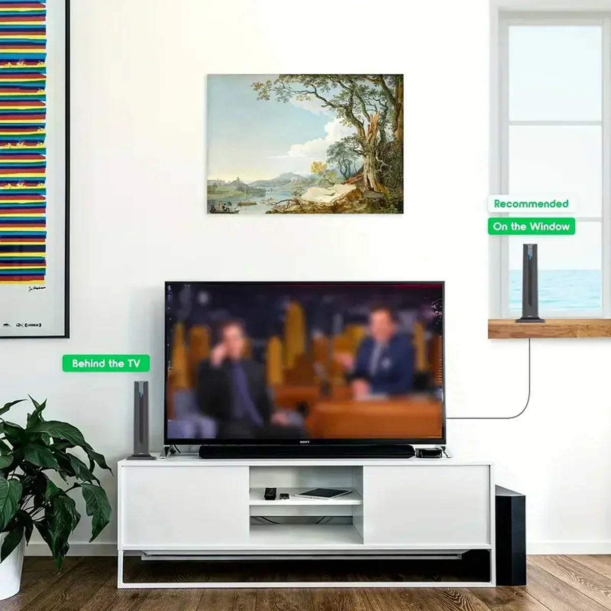 SkyBeam™ – Langaton HD- ja 4K-antenni kirkkaalle televisiolle