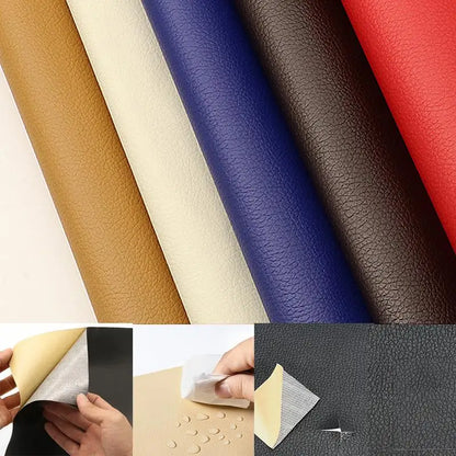 FixLeather™ Itsekiinnittyvä Nahkapaikka – Pelasta huonekalusi sekunneissa