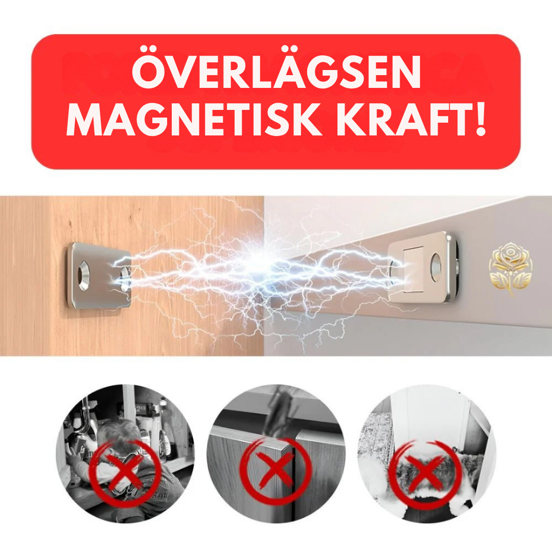 MagnetLock™ – Diskreetti turvallisuus jokaiselle kaapille ja laatikolle